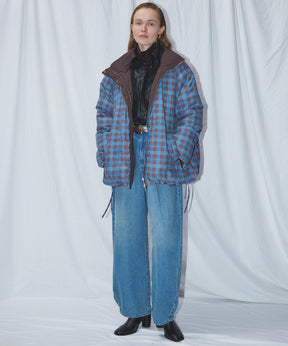 Multi-Pattern Reversible Down Jacket