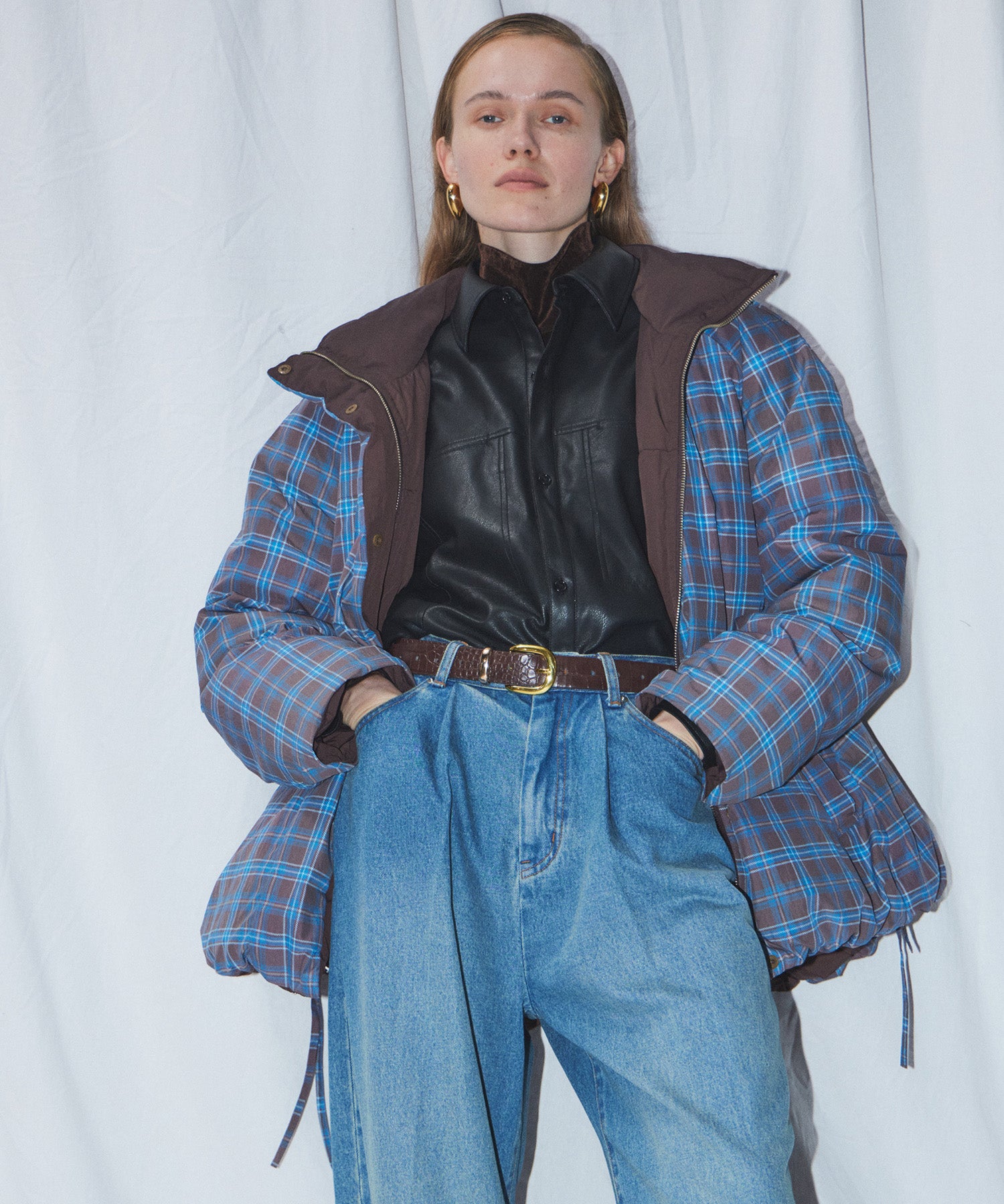 Multi-Pattern Reversible Down Jacket