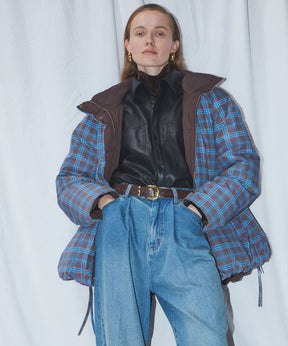 Multi-Pattern Reversible Down Jacket
