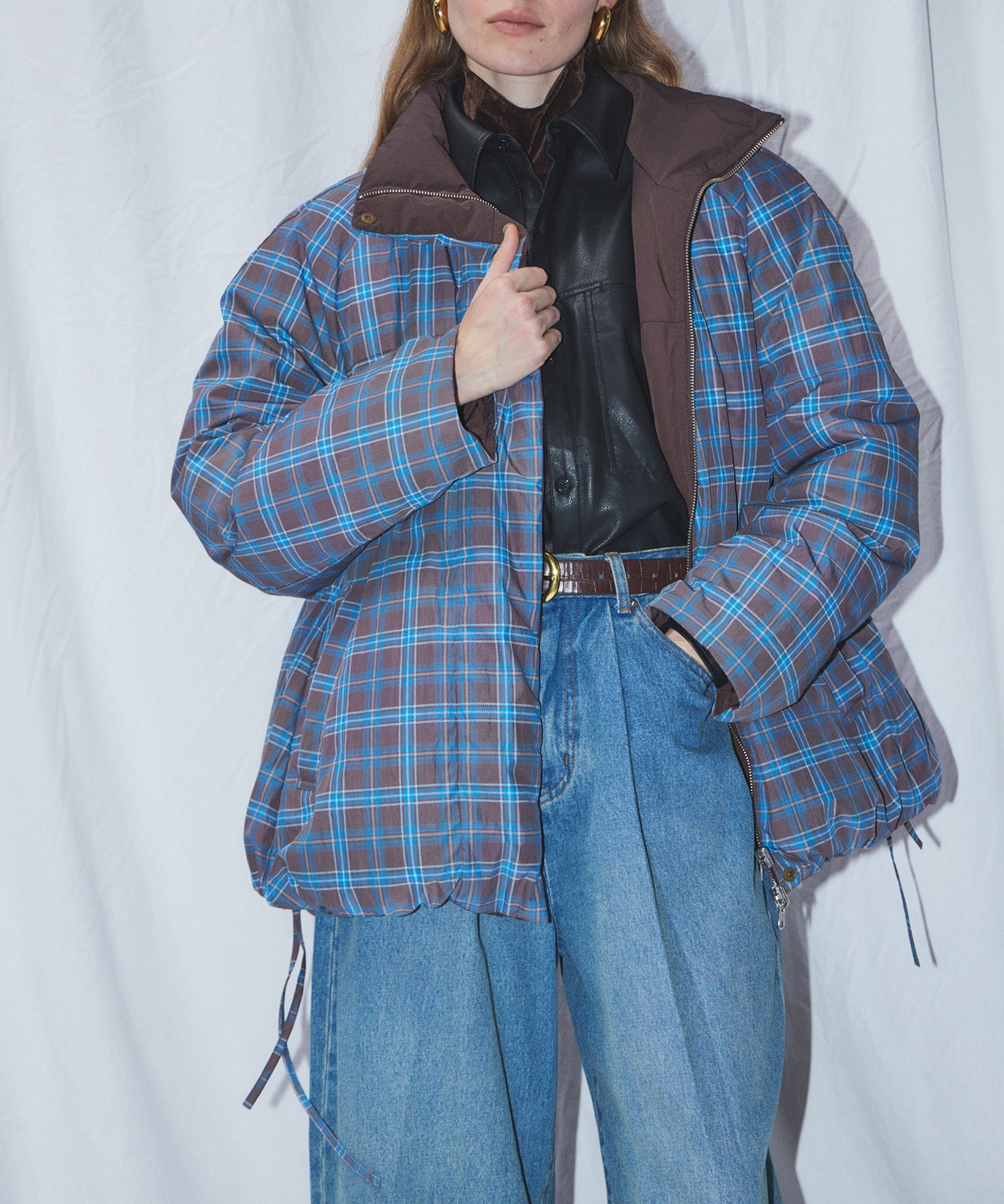 Multi-Pattern Reversible Down Jacket