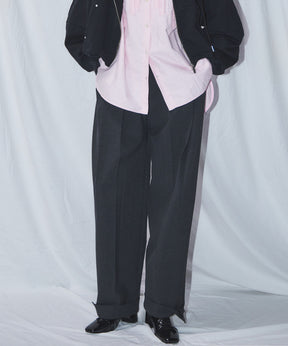 【26WINTER PRE-ORDER】Wide Tuck Pants