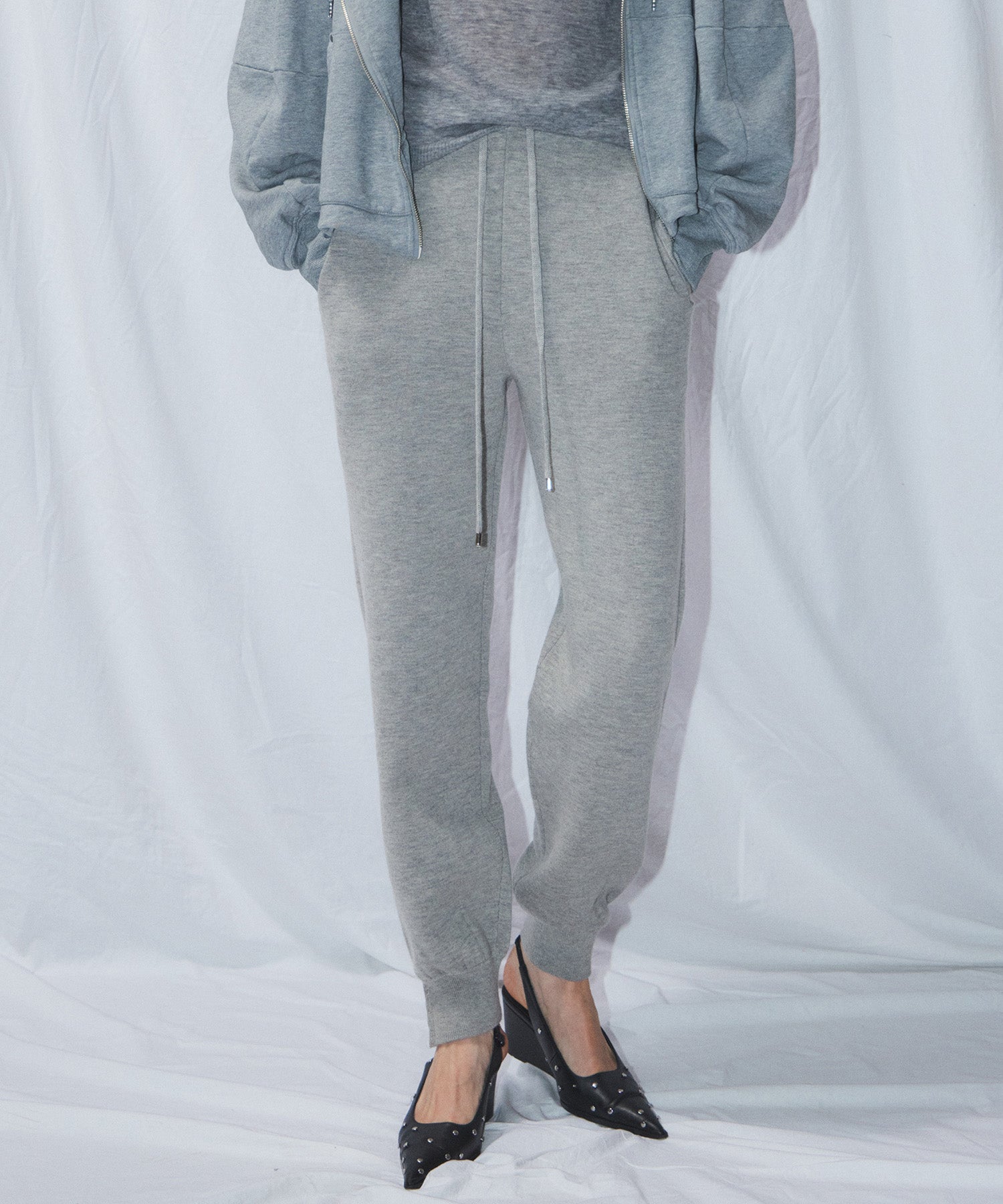 【26WINTER PRE-ORDER】Snap Button Knit Pants
