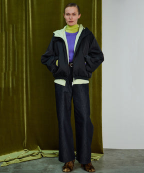 Bicolor Layered Blouson