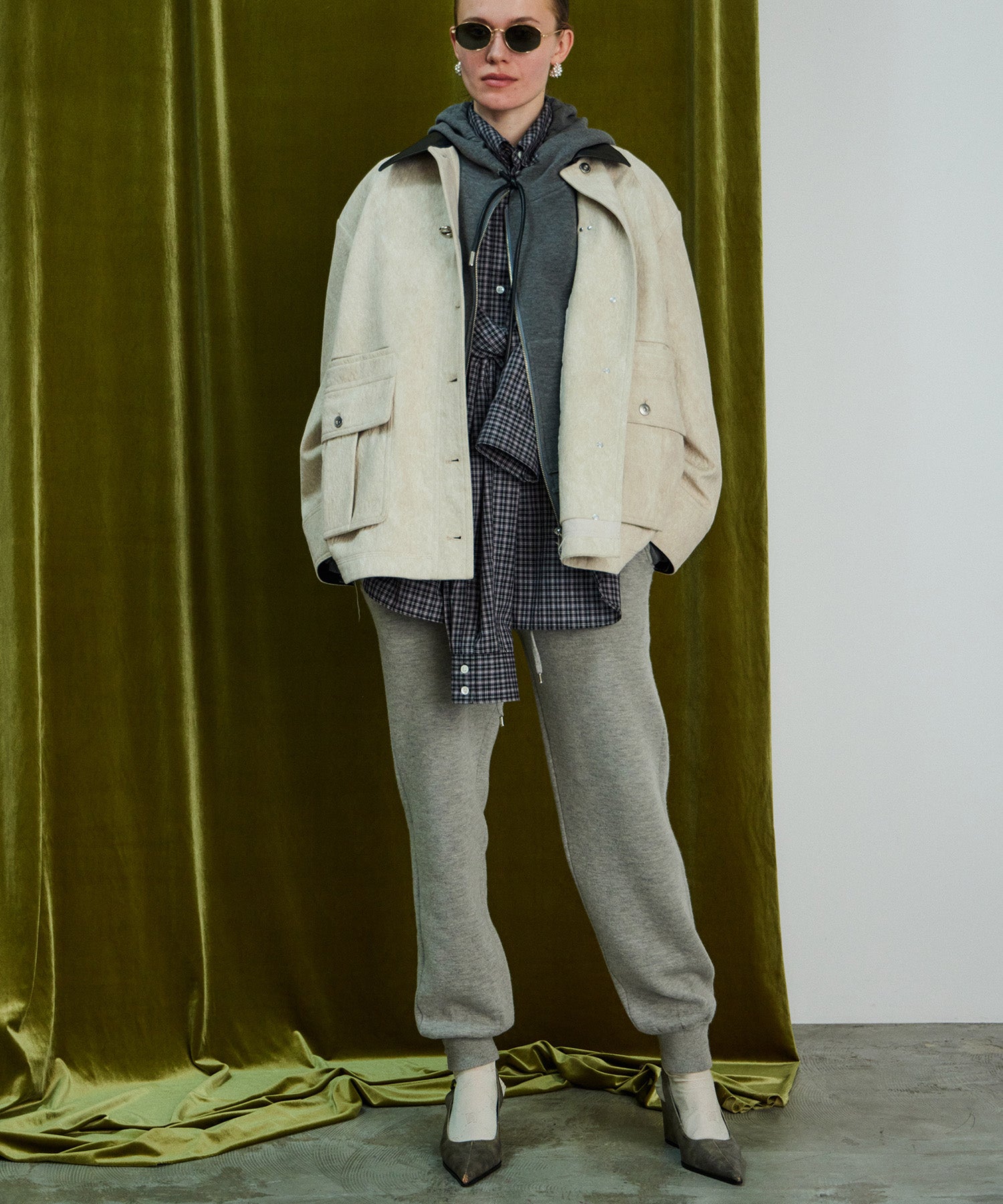【26WINTER PRE-ORDER】Snap Button Knit Pants