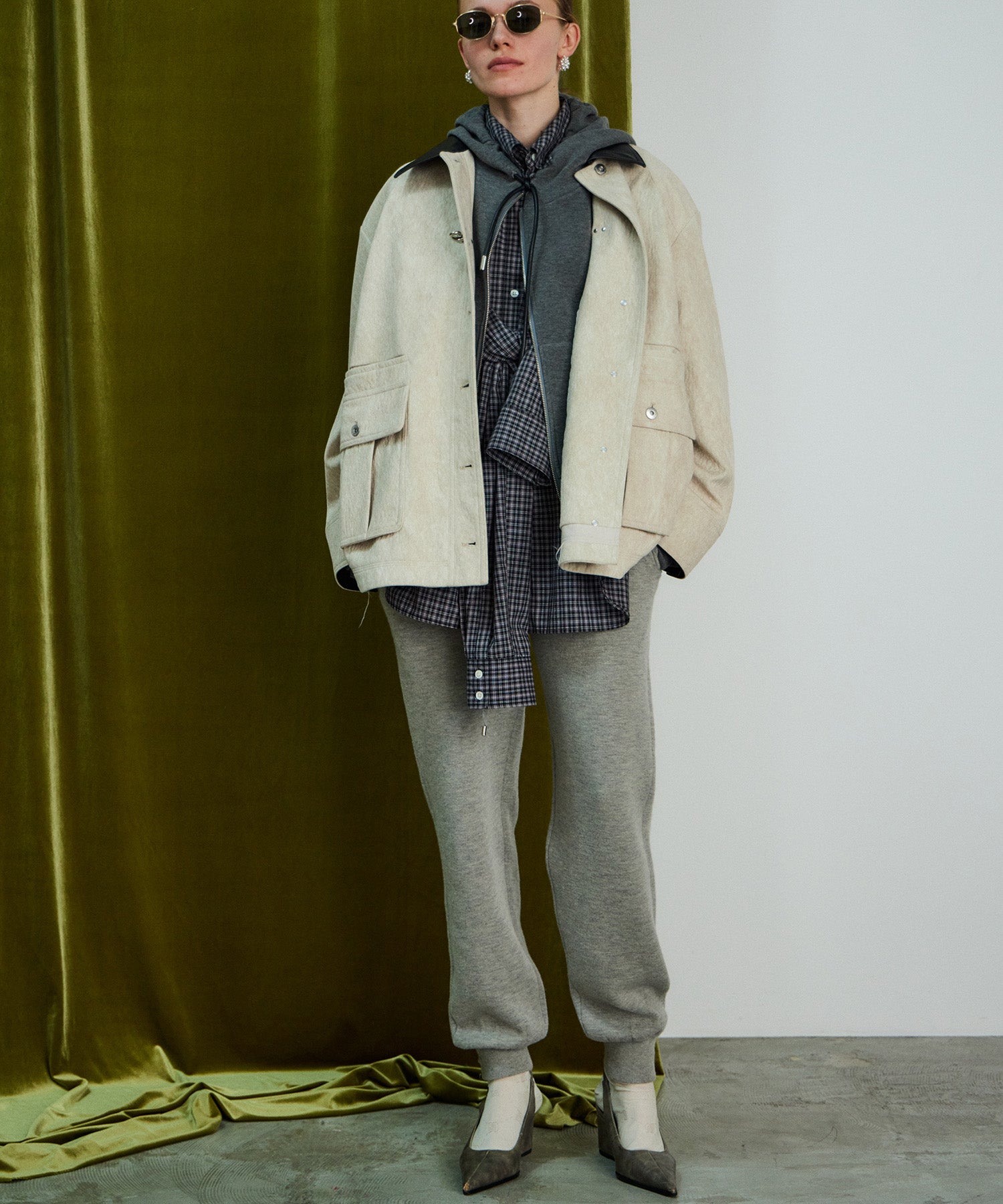 【26WINTER PRE-ORDER】Snap Button Knit Pants
