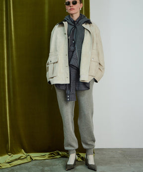 【26WINTER PRE-ORDER】Snap Button Knit Pants