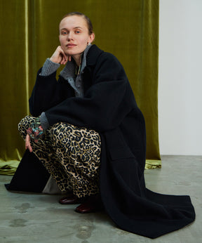 【26WINTER COLLECTION】Multi-Fabric Cocoon Pants