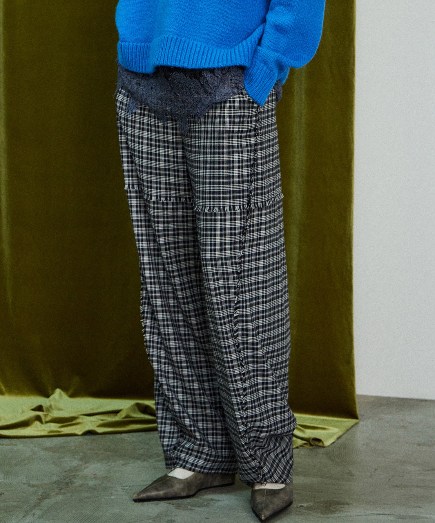 【26WINTER PRE-ORDER】Checked Pants