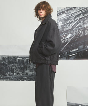 【26AW PRE-ORDER】Curve Switching Prime-Over Stand Collar Blouson