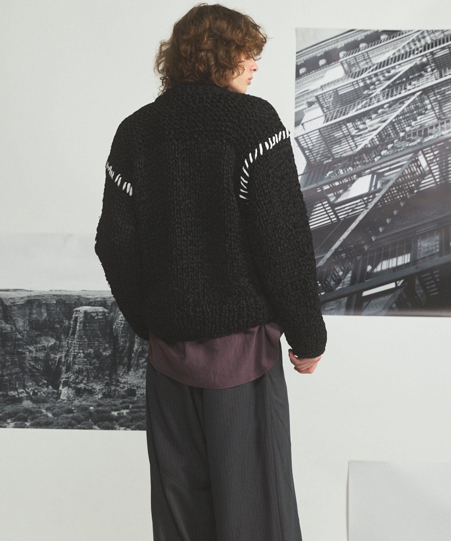 【26SS PRE-ORDER】Airy Striped Gabardine Prime-Over Short-sleeved Shirt
