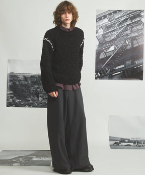 【26SS PRE-ORDER】Airy Striped Gabardine Prime-Over Short-sleeved Shirt