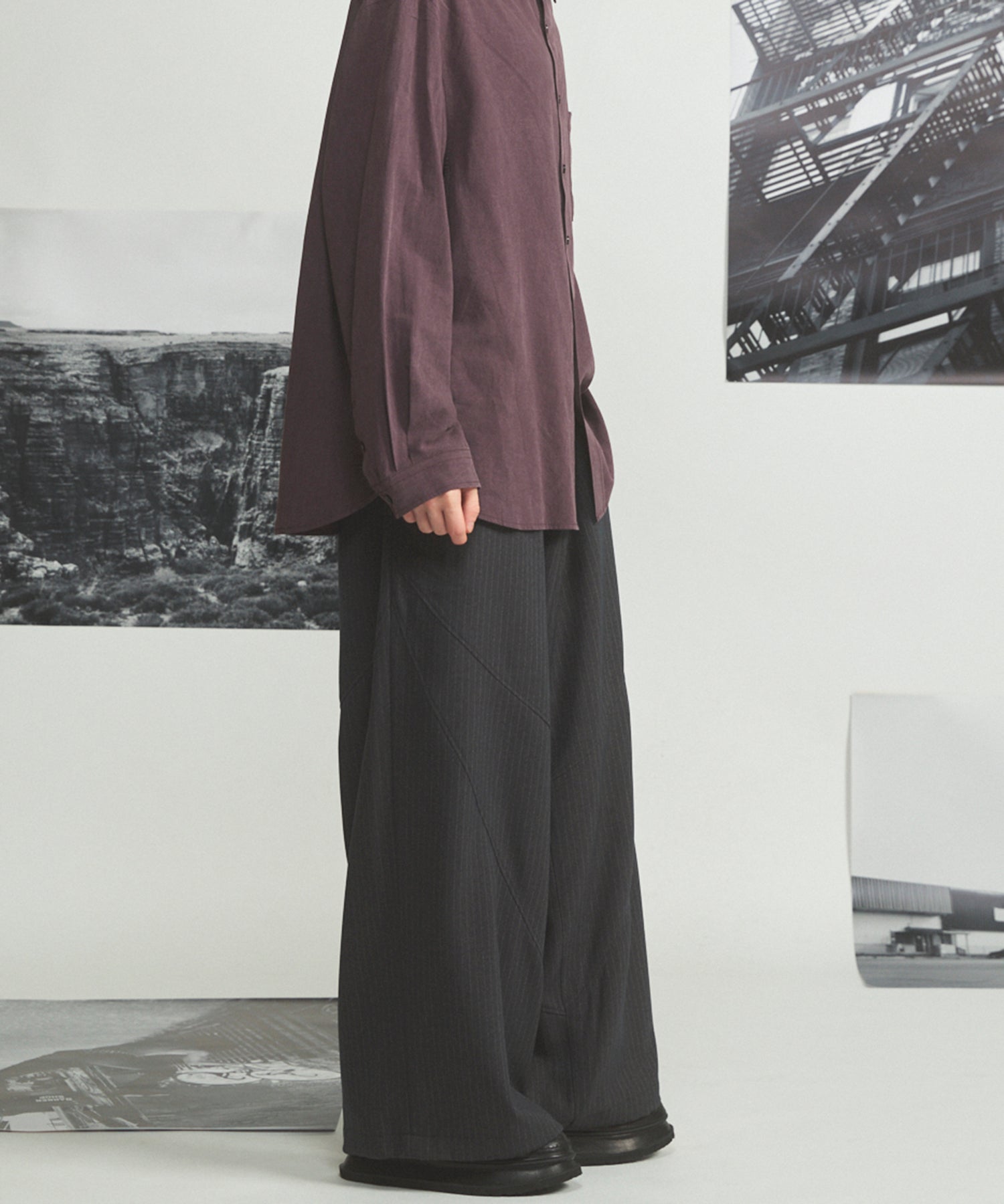 [26AW 预购] Curve Switching Prime 宽裤