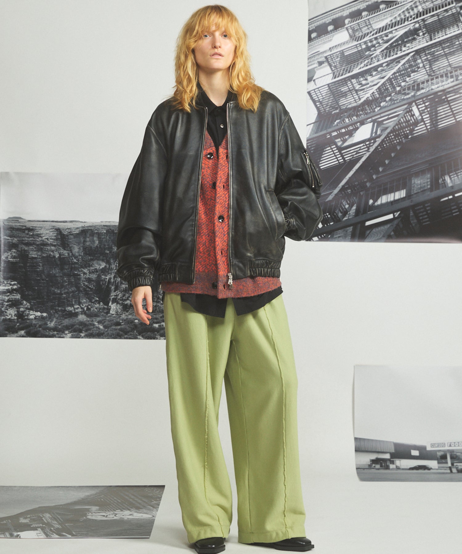 【26AW PRE-ORDER】ヘビーウェイトスウェットプライムワイドピンタックイージーパンツ