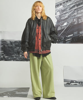 【26AW PRE-ORDER】ヘビーウェイトスウェットプライムワイドピンタックイージーパンツ