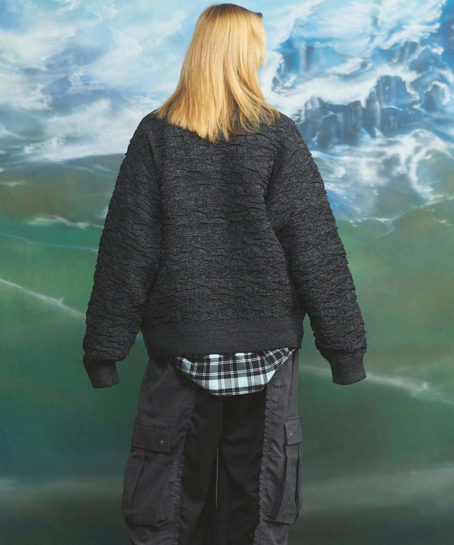 【26SS PRE-ORDER】Airy Striped Gabardine Prime-Over Short-sleeved Shirt