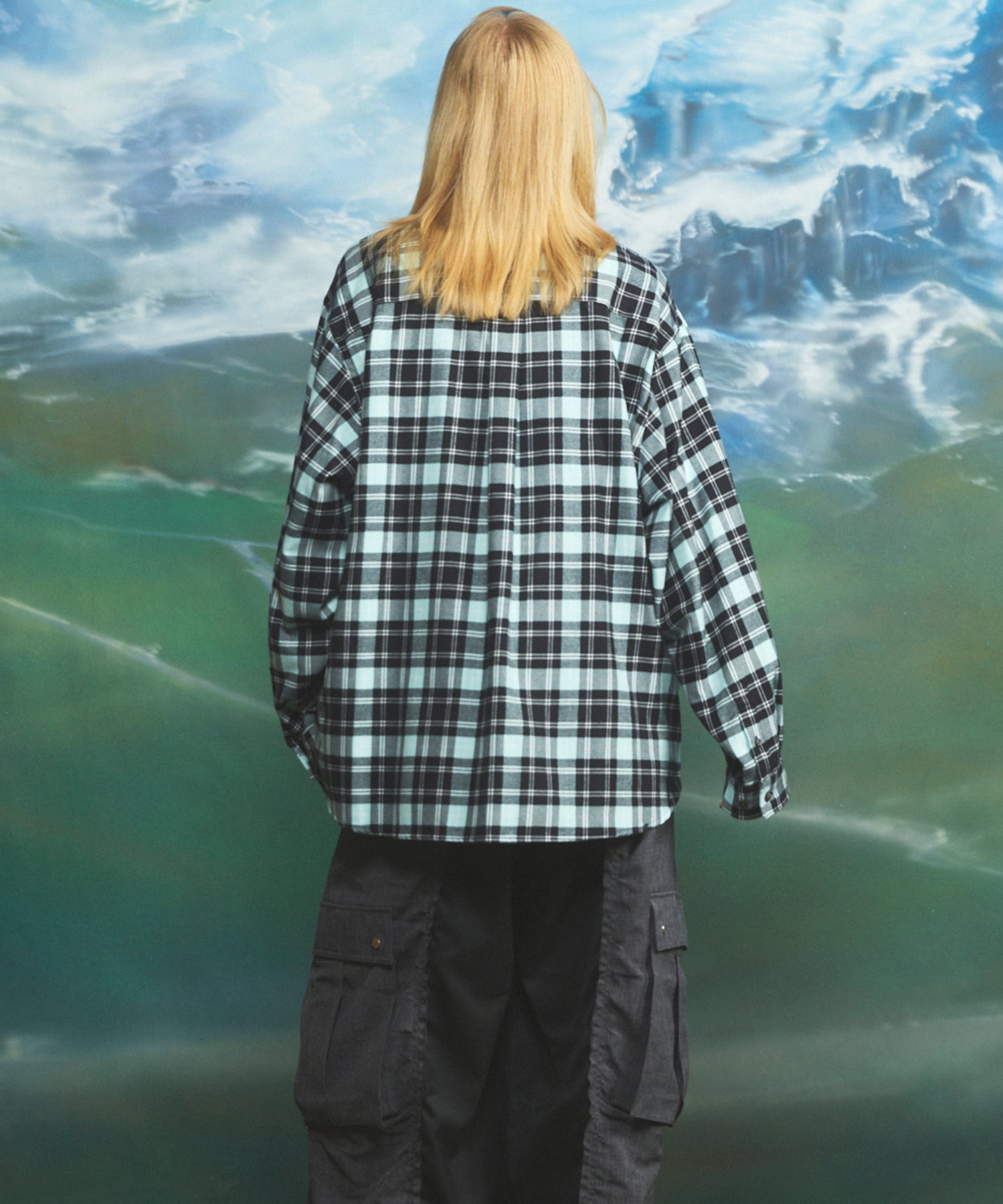 [26AW PRE-ORDER] [Italian dead stock fabric] Prime over regular collar shirt coat