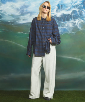 【26AW PRE-ORDER】ヘビーウェイトスウェットプライムワイドピンタックイージーパンツ