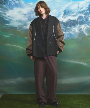 【26AW PRE-ORDER】ヘビーウェイトスウェットプライムワイドピンタックイージーパンツ