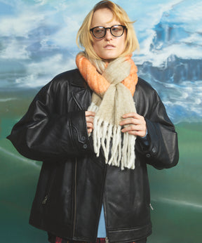 【26AW PRE-ORDER】ウーリッシュボリュームマフラー