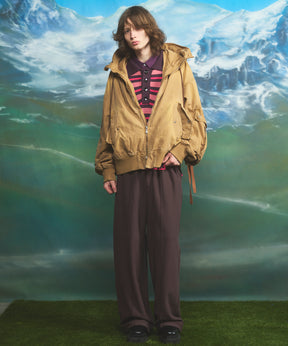 【26AW PRE-ORDER】ヘビーウェイトスウェットプライムワイドピンタックイージーパンツ