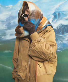 【26AW PRE-ORDER】ウーリッシュボリュームマフラー