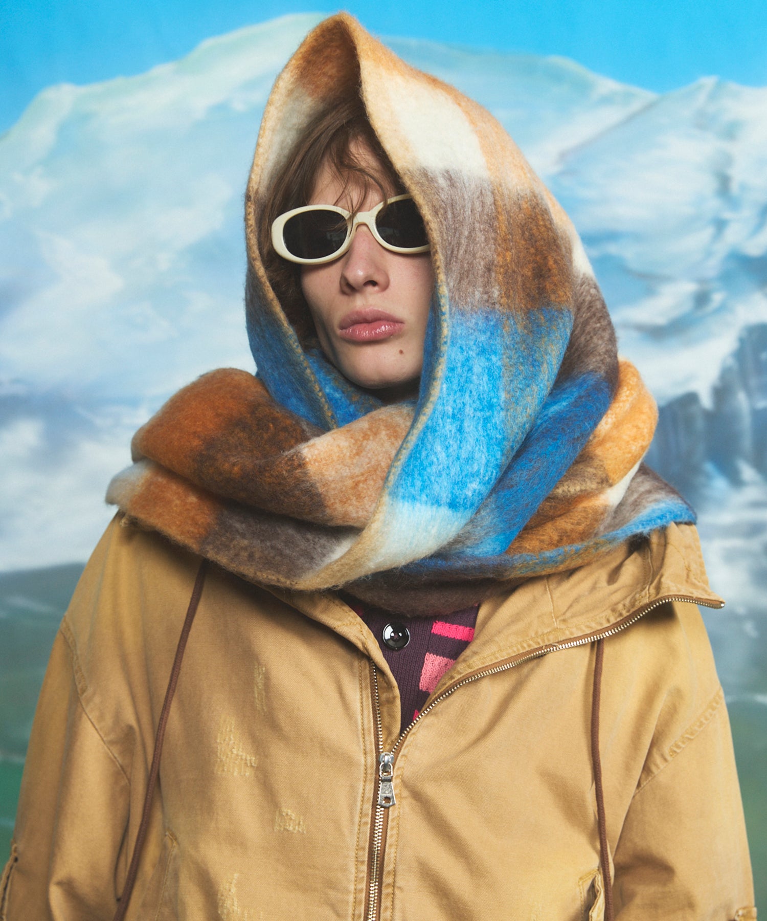 【26AW PRE-ORDER】ウーリッシュボリュームマフラー
