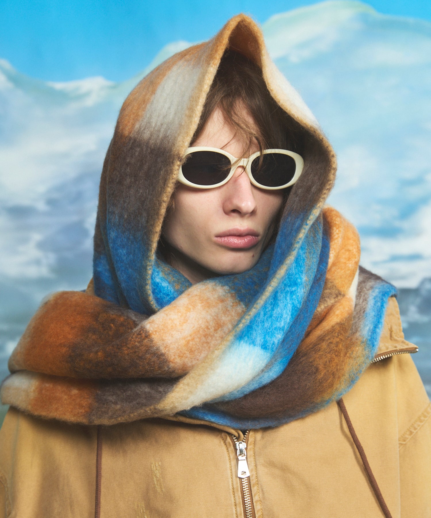 【26AW PRE-ORDER】ウーリッシュボリュームマフラー