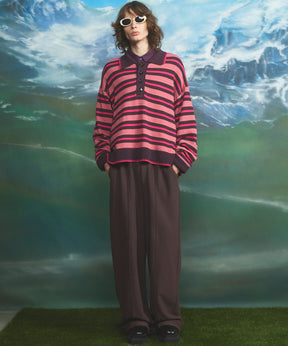 [26SS PRE-ORDER] Airy Striped Gabardine Prime-Over Short-sleeved Shirt
