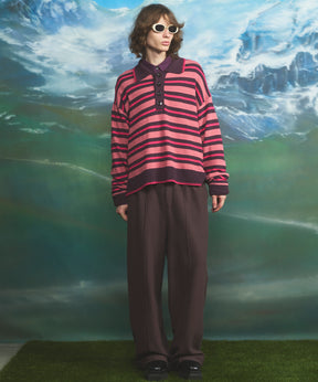 【26AW PRE-ORDER】ヘビーウェイトスウェットプライムワイドピンタックイージーパンツ