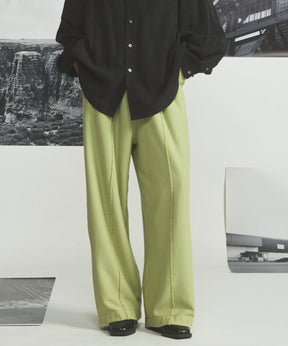 【26AW PRE-ORDER】ヘビーウェイトスウェットプライムワイドピンタックイージーパンツ