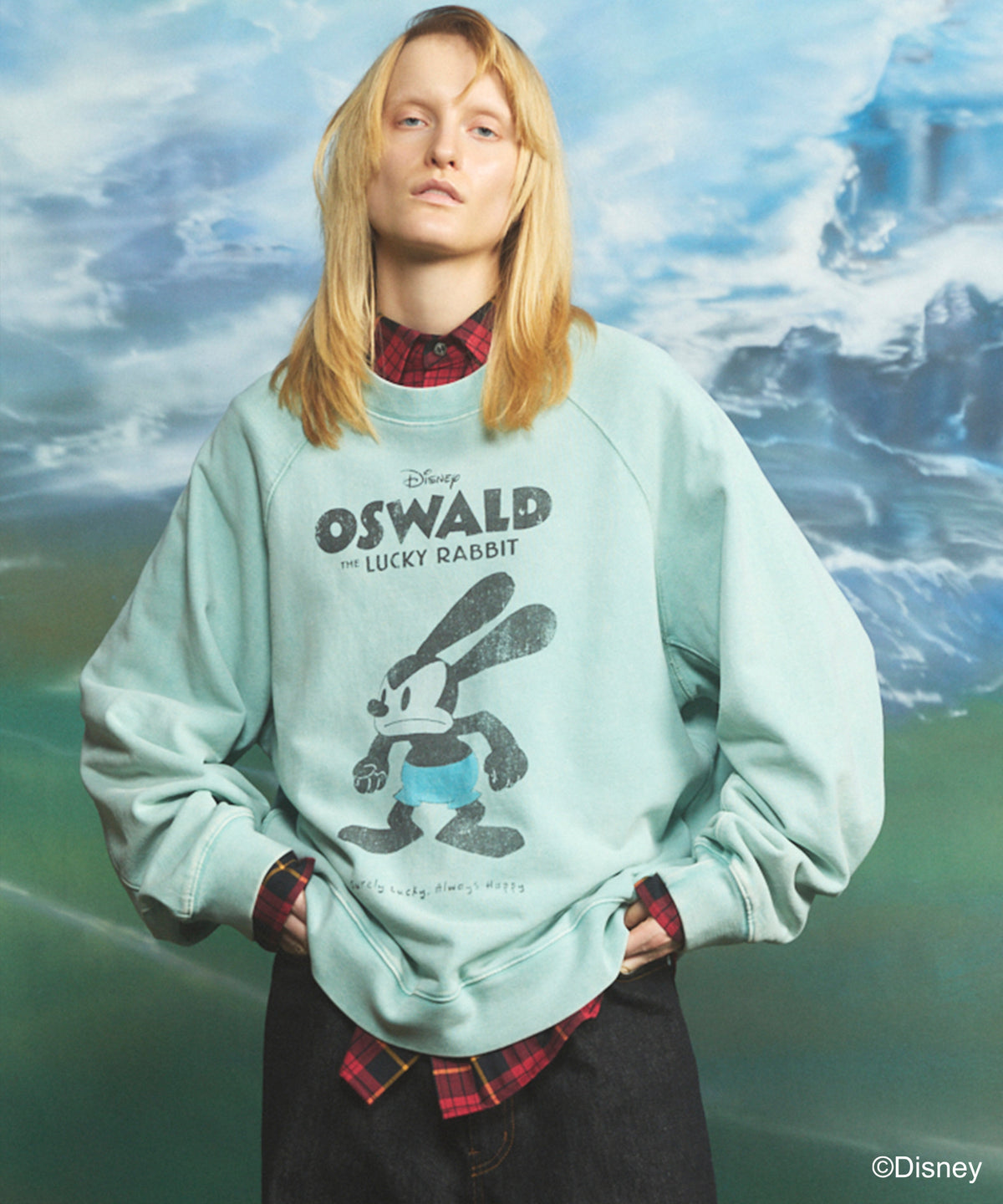 【26AW PRE-ORDER】「OSWALD」プライムオーバークルーネックスウェット