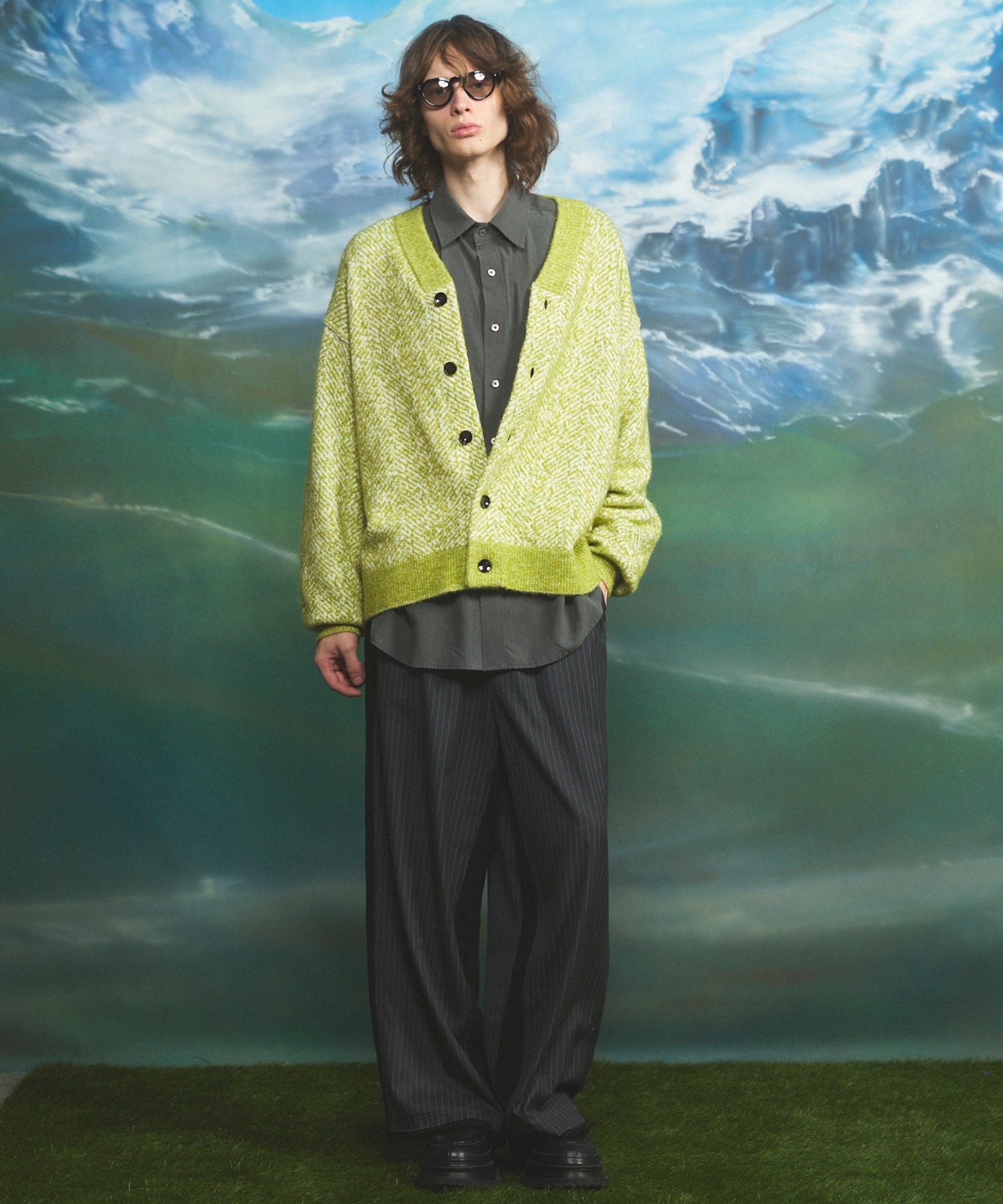 【26AW PRE-ORDER】부처 패브릭 프라임 와이드 원탁스 럭스