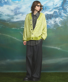 Airy Striped Gabardine Prime-Over Short-sleeved Shirt