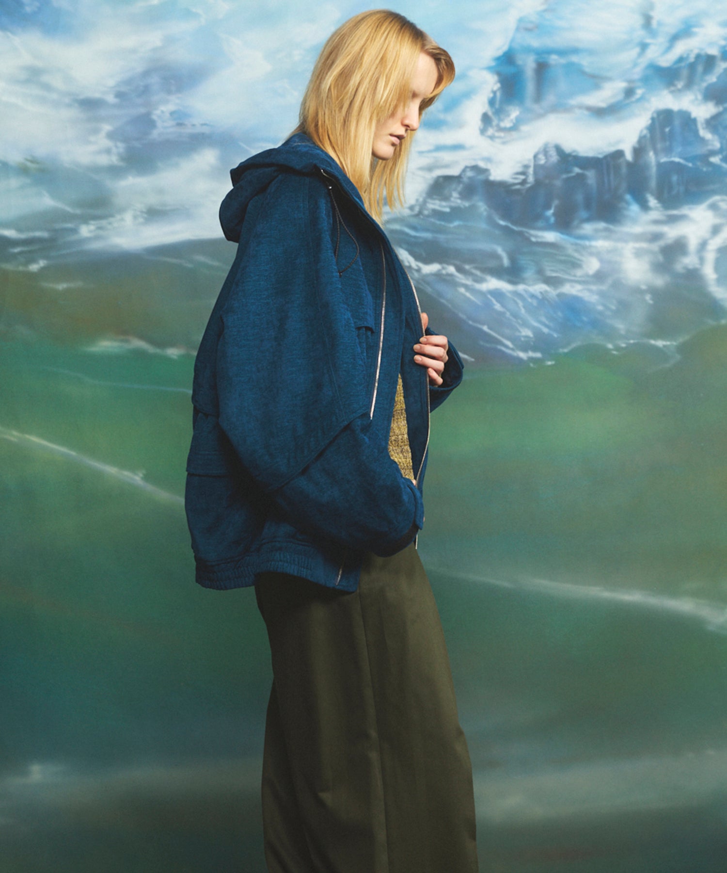 【26AW PRE-ORDER】코듀로이 도킹 프라임 오버레이 링 트래커 재킷