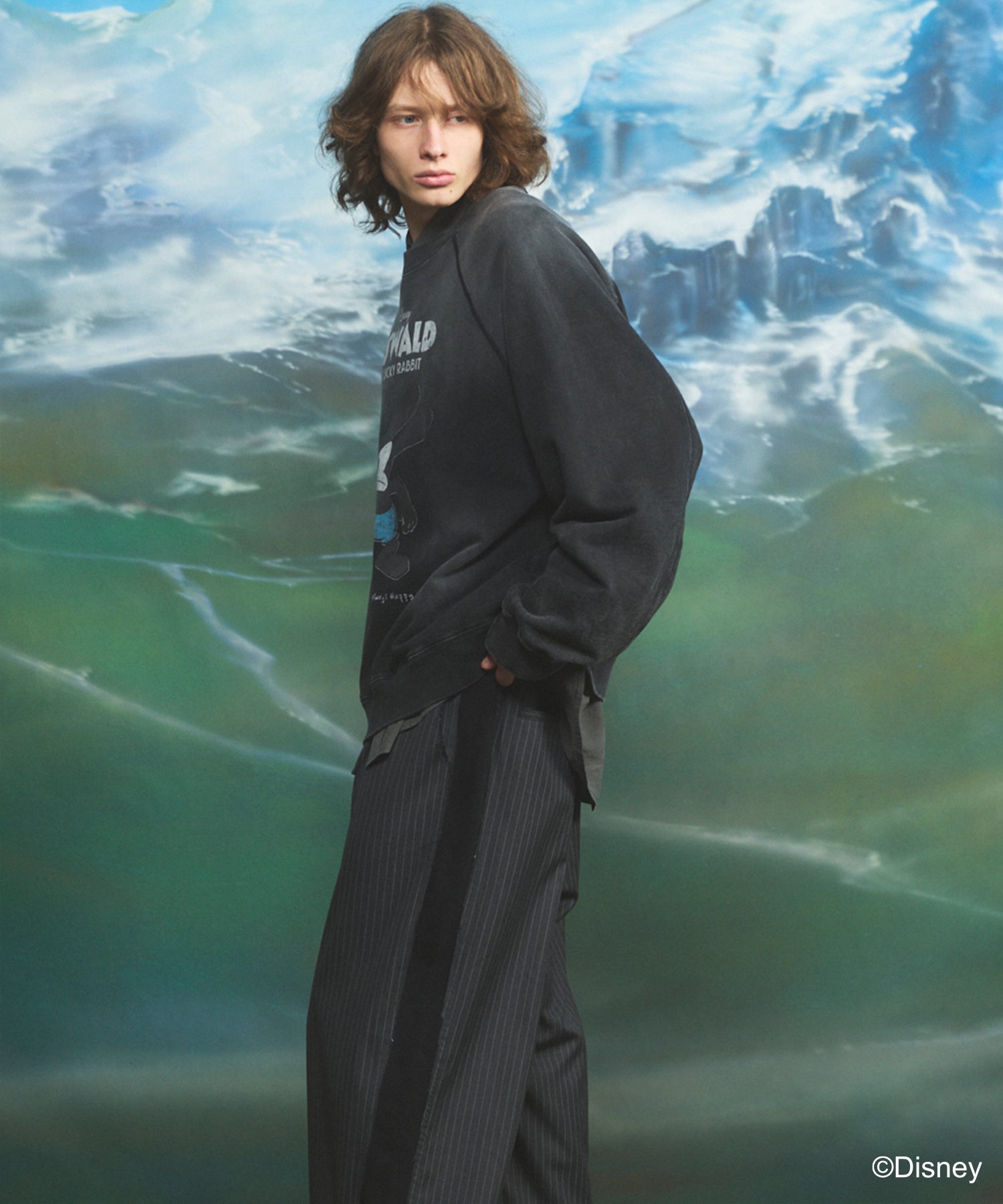 【26AW PRE-ORDER】「OSWALD」プライムオーバークルーネックスウェット