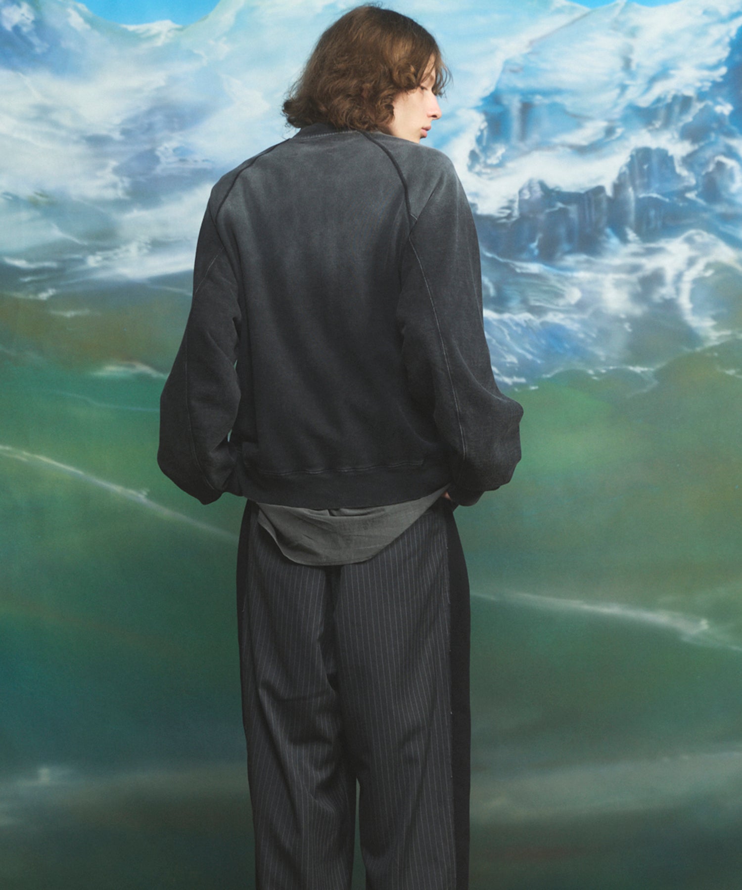 【26AW PRE-ORDER】「OSWALD」プライムオーバークルーネックスウェット