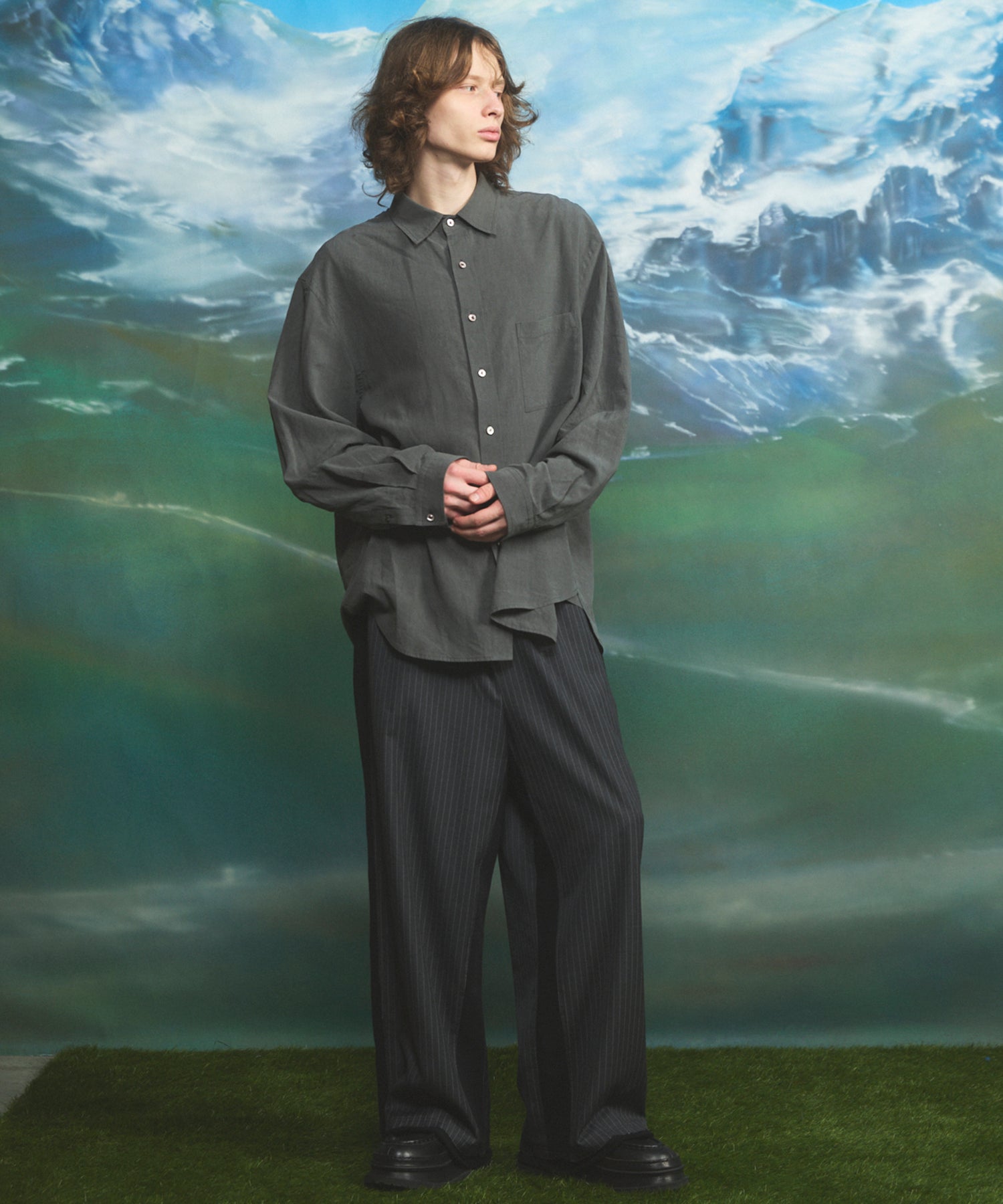 【26AW PRE-ORDER】부처 패브릭 프라임 와이드 원탁스 럭스
