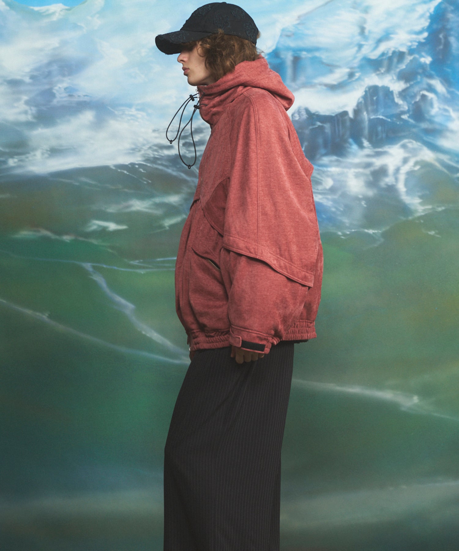 【26AW PRE-ORDER】코듀로이 도킹 프라임 오버레이 링 트래커 재킷