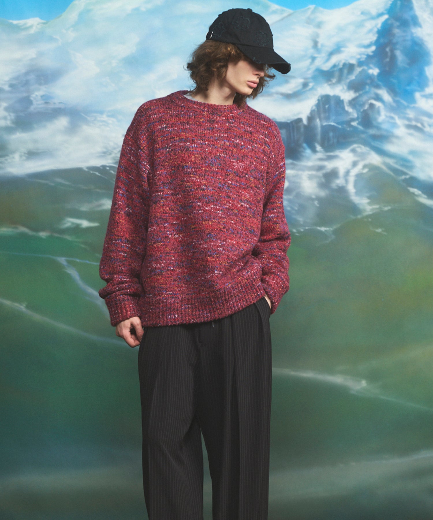 【26SS PRE-ORDER】Airy Striped Gabardine Prime-Over Short-sleeved Shirt