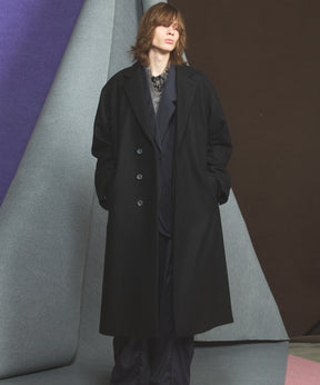 [26AW PRE-ORDER] [Italian dead stock fabric] Prime over regular collar shirt coat