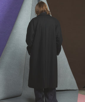 [26AW PRE-ORDER] [Italian dead stock fabric] Prime over regular collar shirt coat