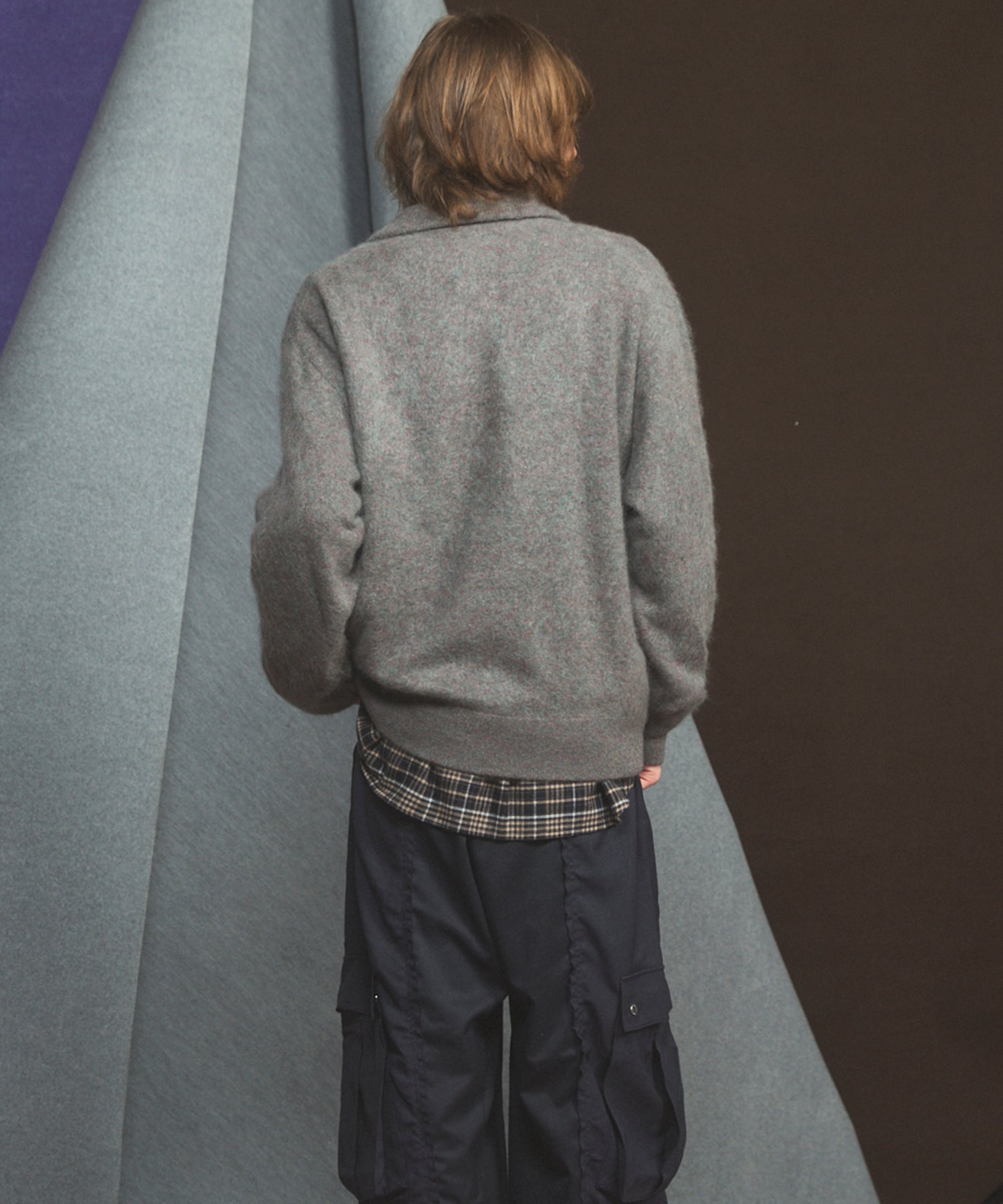 [26SS PRE-ORDER] Airy Striped Gabardine Prime-Over Short-sleeved Shirt