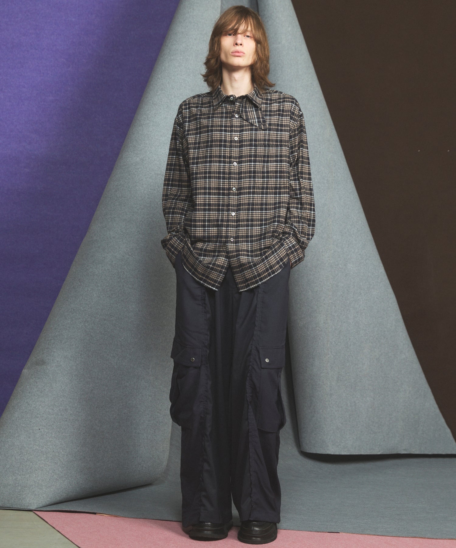 ut-off Docking Prime-Wide Cargo Pants