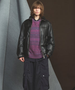 Sheep Leather Down Jacket