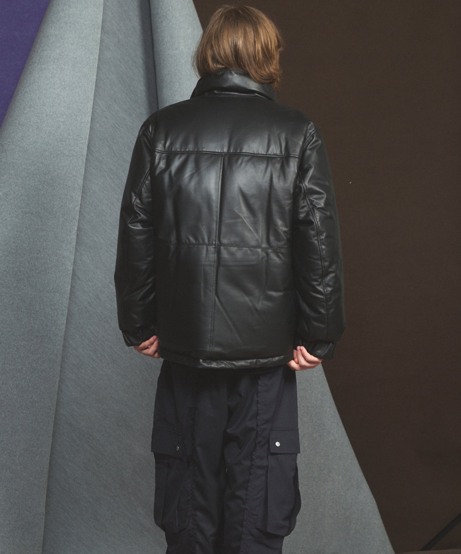 Sheep Leather Down Jacket