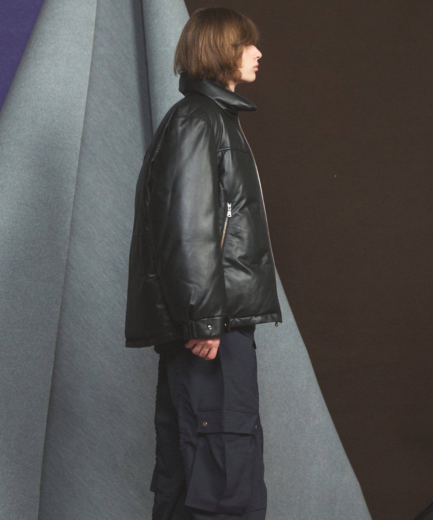 Sheep Leather Down Jacket