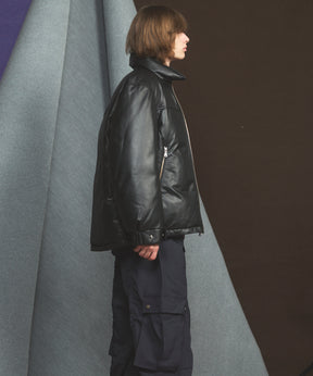 Sheep Leather Down Jacket