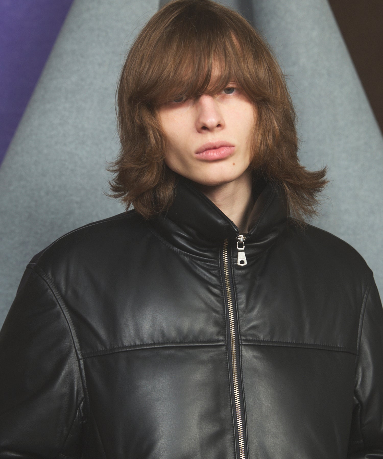 Sheep Leather Down Jacket