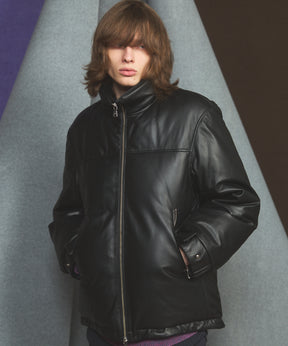 Sheep Leather Down Jacket