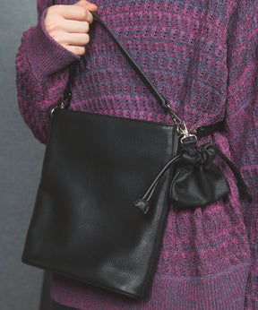 2way皮革迷你肩帶，帶束帶魅力